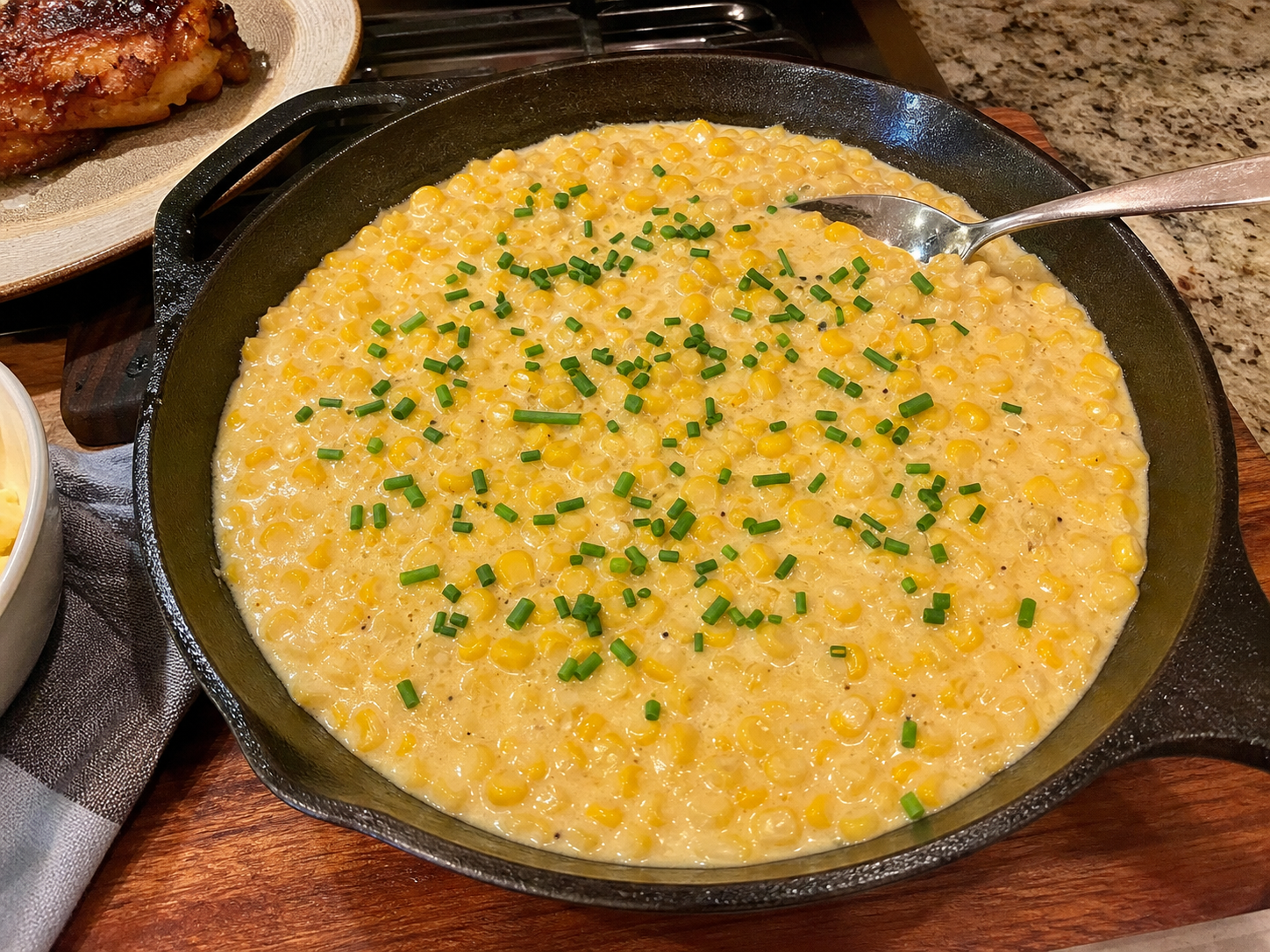 Last-Minute Skillet Creamed Corn