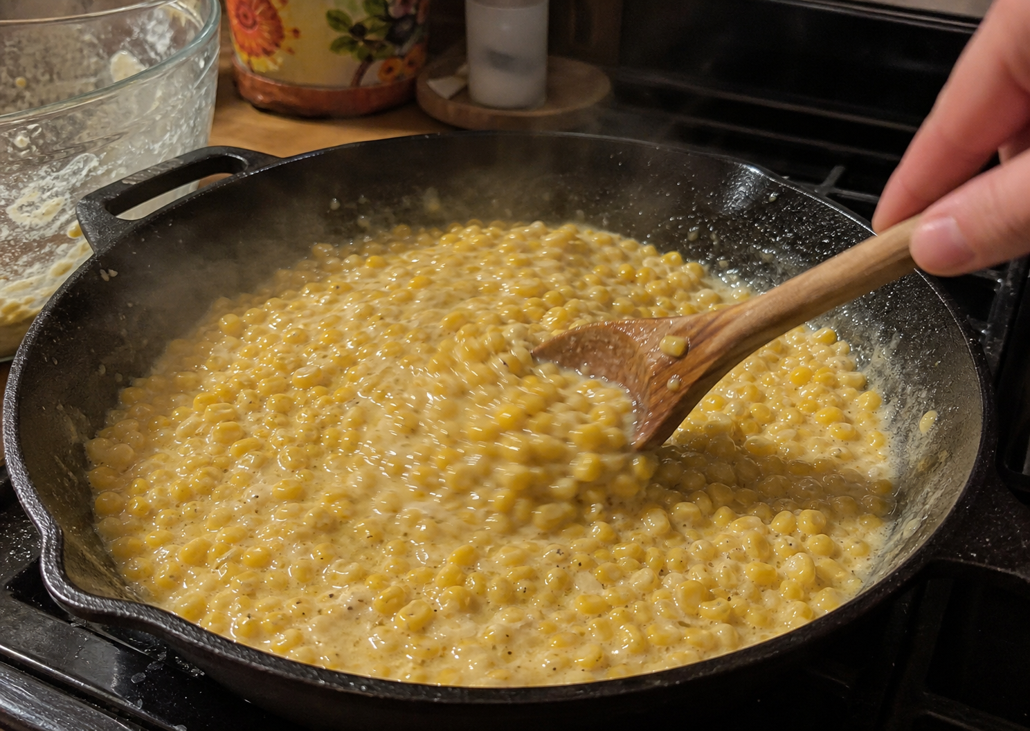 Cooking preparation steps